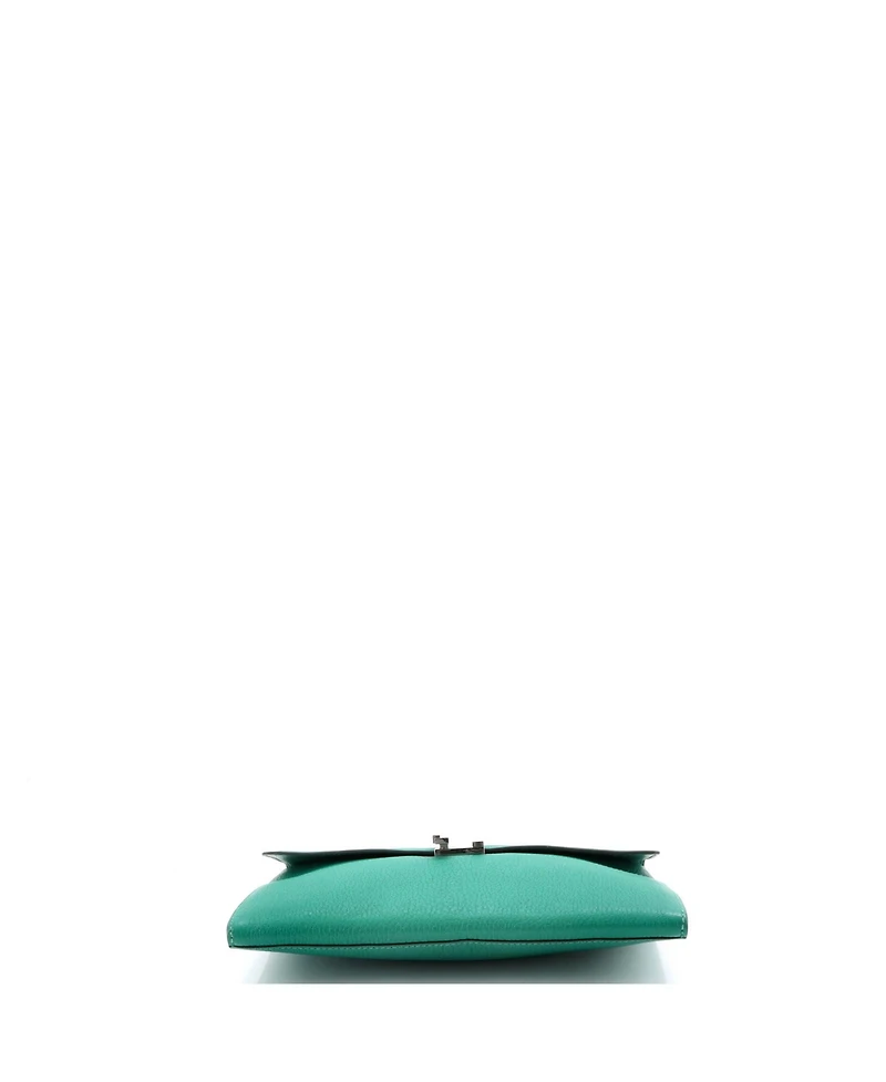Pre-Owned Hermes Cinhetic Clutch Chevre Mysore