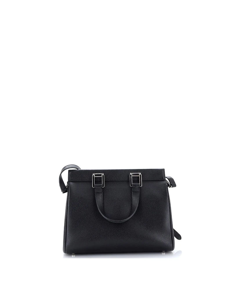 Pre-Owned Gucci Small Zumi Top Handle Bag Leather