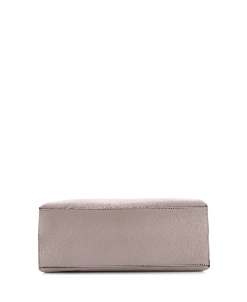 Pre-Owned Gucci Medium Bamboo Daily Top Handle Bag Leather