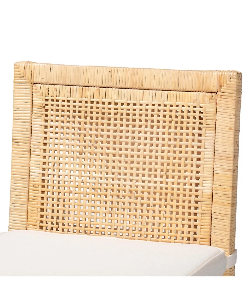 bali & pari Sofia 38.2" Wood Modern and Contemporary Counter Stool