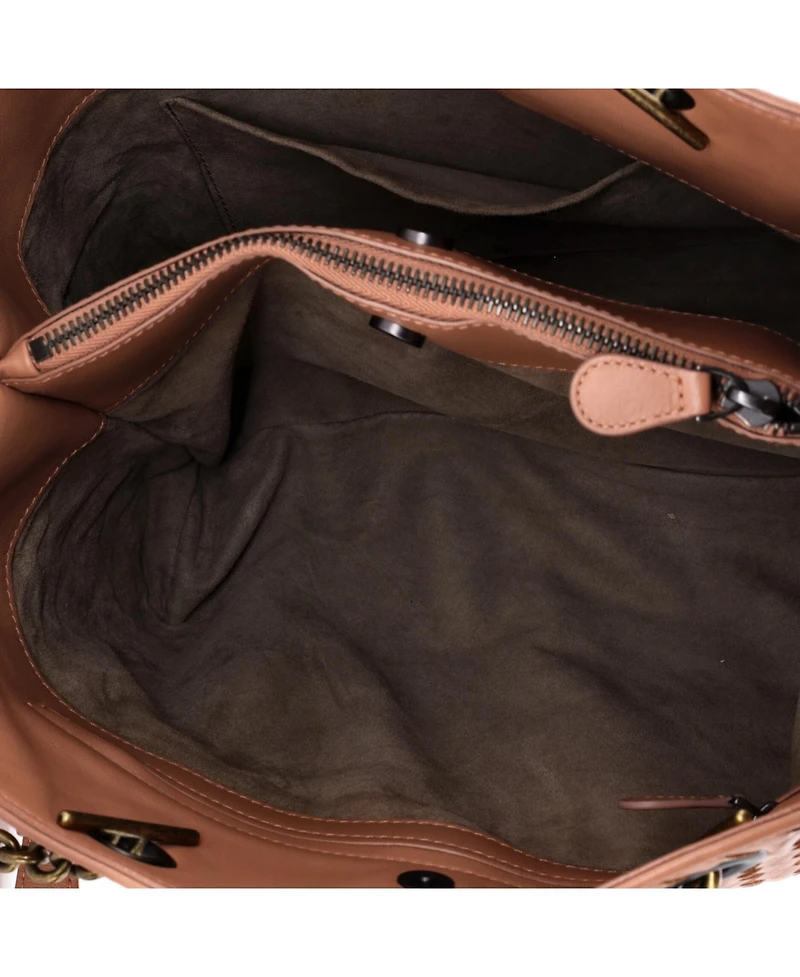 Pre-Owned Bottega Veneta Medium Double Chain Tote Intrecciato Nappa