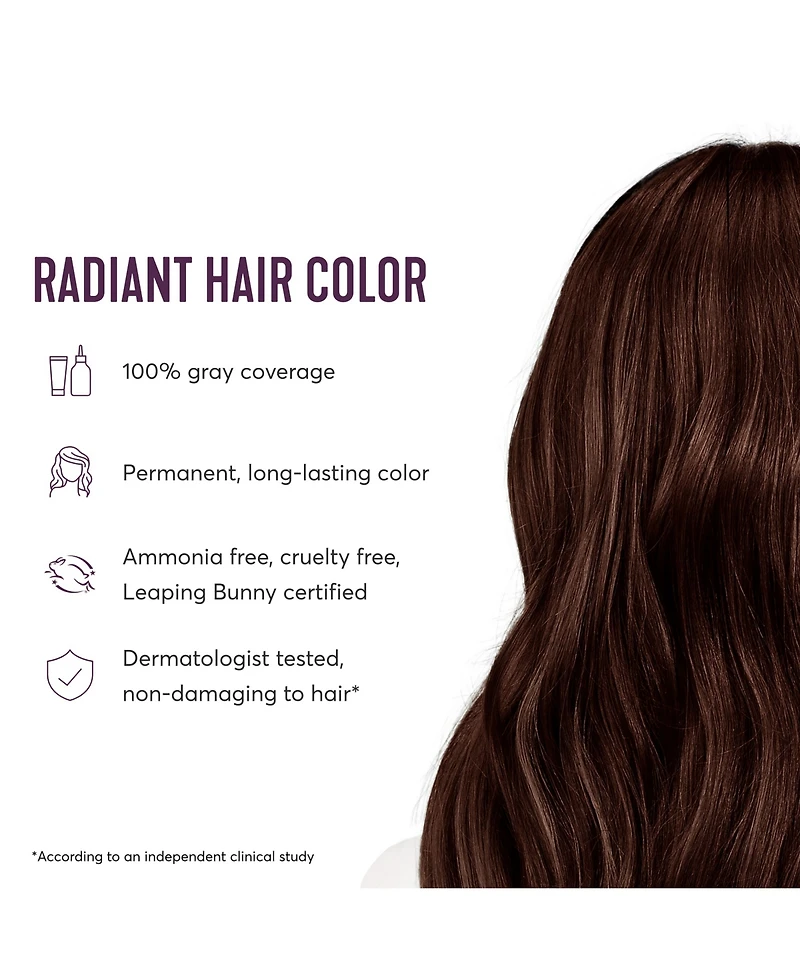 Madison Reed 8-Piece Catania Dark Mahogany Brown Radiant Hair Color Kit