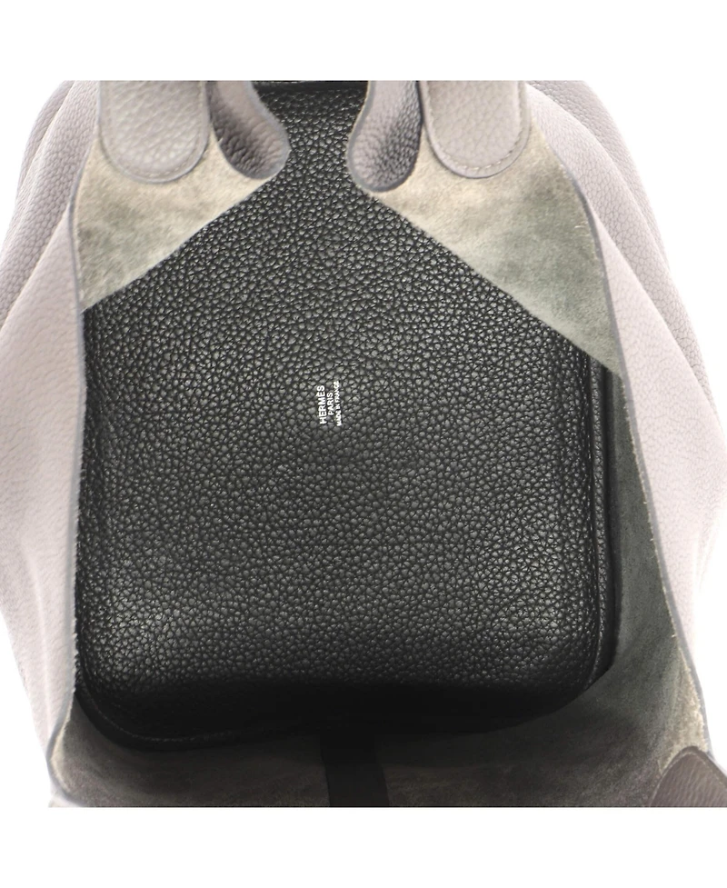 Pre-Owned Hermes Gm Picotin Lock Bag Clemence