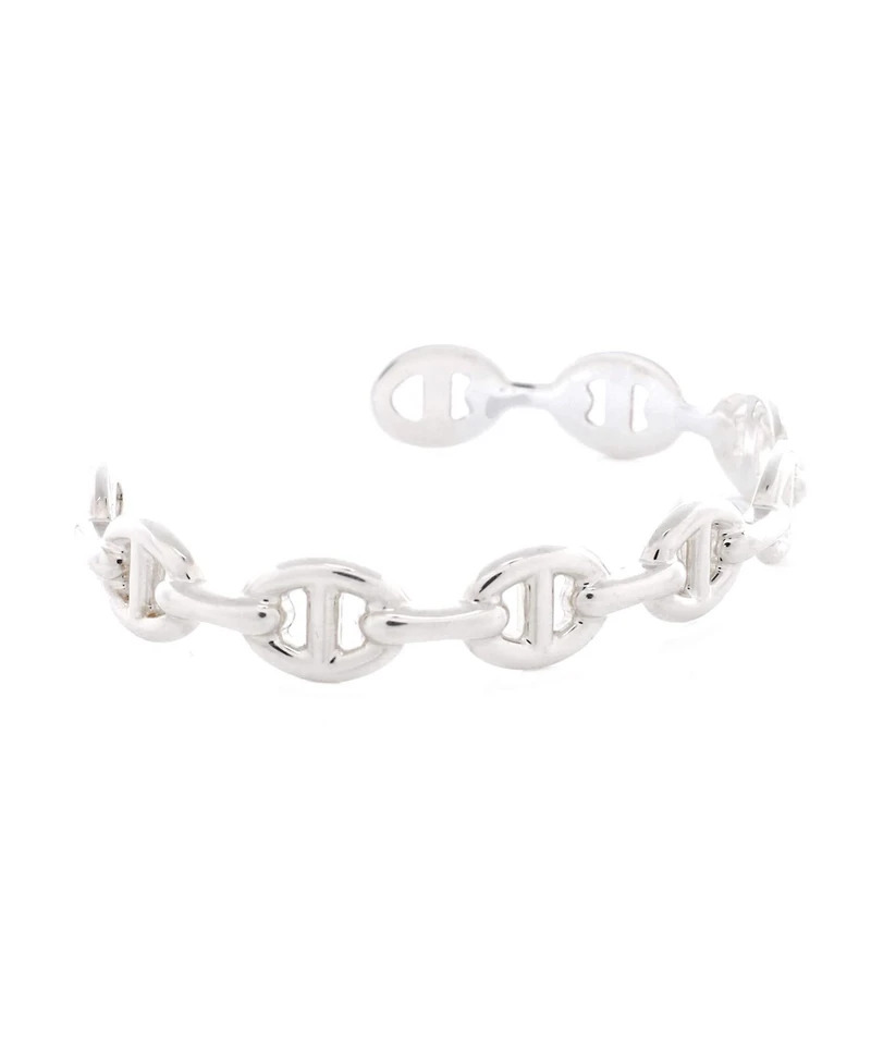 Pre-Owned Hermes Chaine d'Ancre Enchainee Cuff Bracelet