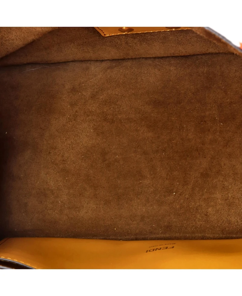 Pre-Owned Fendi Medium Kan U Shoulder Bag Leather
