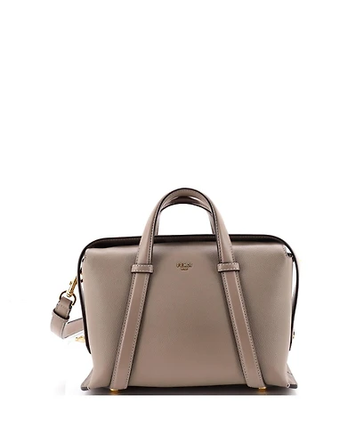 Pre-Owned Fendi Medium 365 Boston Bag Leather