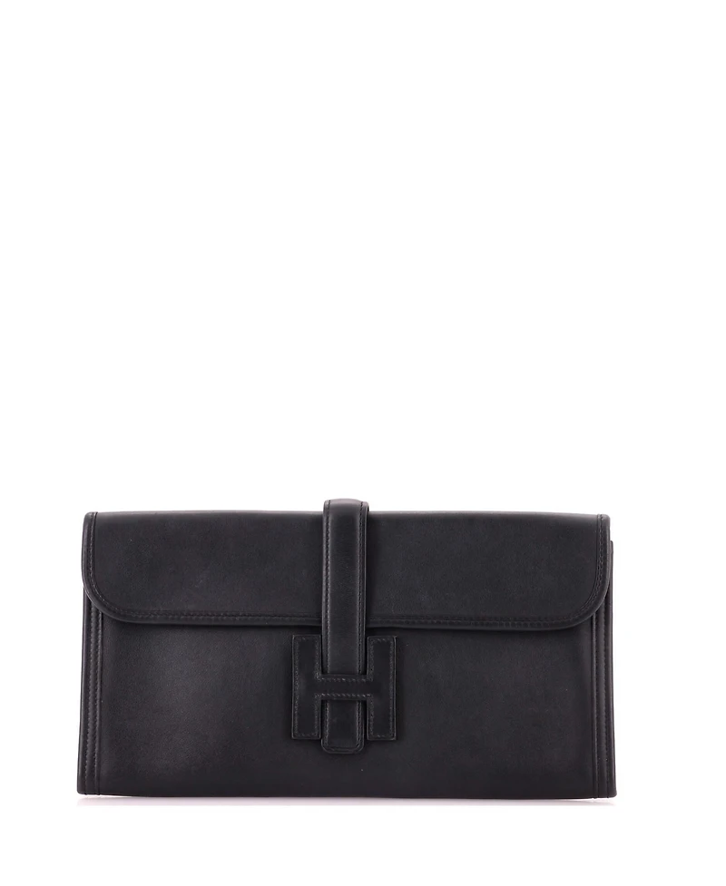 Pre-Owned HERMES 29 Jige Elan Clutch Swift