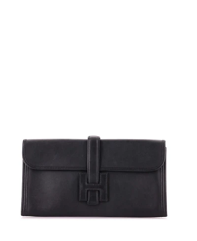 Pre-Owned HERMES 29 Jige Elan Clutch Swift