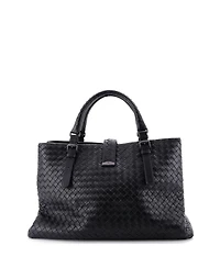 Pre-Owned Bottega Veneta Roma Bag Intrecciato Nappa
