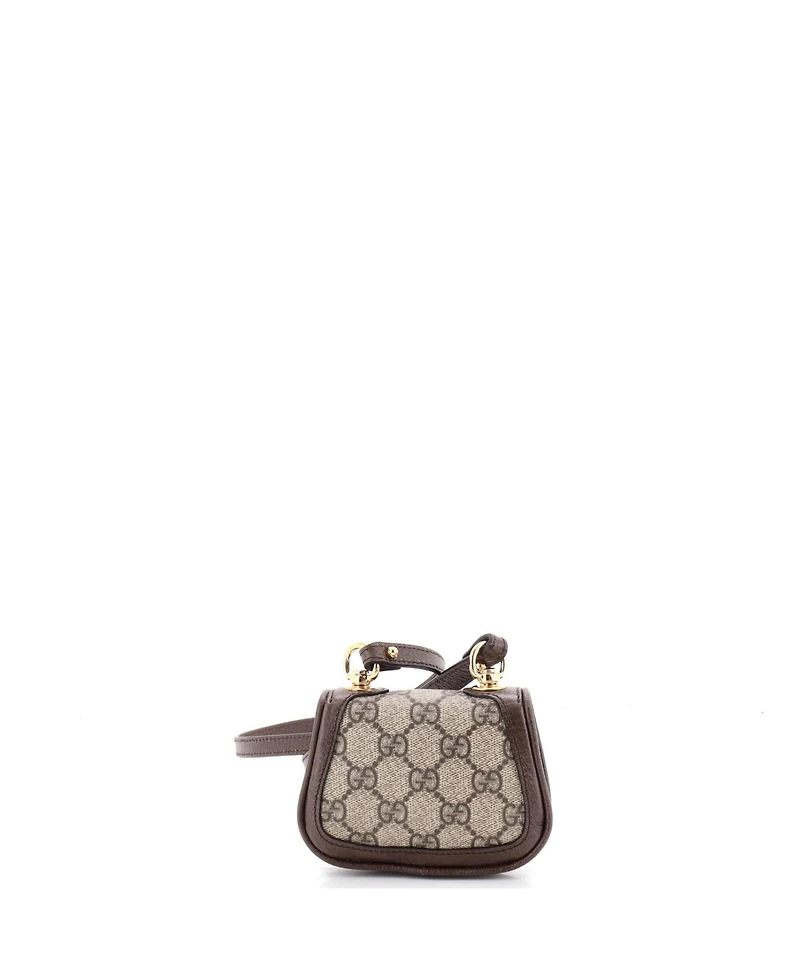Pre-Owned Gucci Blondie Nm Card Case Wallet with Strap Gg Coated Canvas
