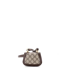 Pre-Owned Gucci Blondie Nm Card Case Wallet with Strap Gg Coated Canvas