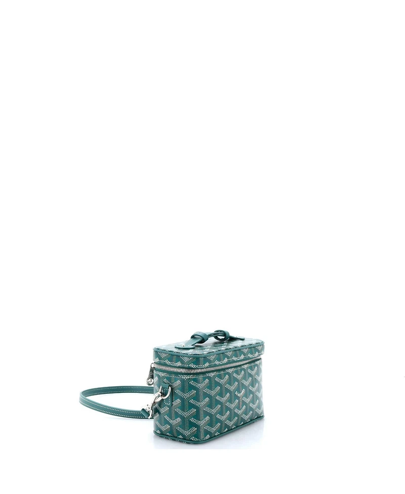 Pre-Owned Goyard Mini Muse Vanity Case Coated Canvas