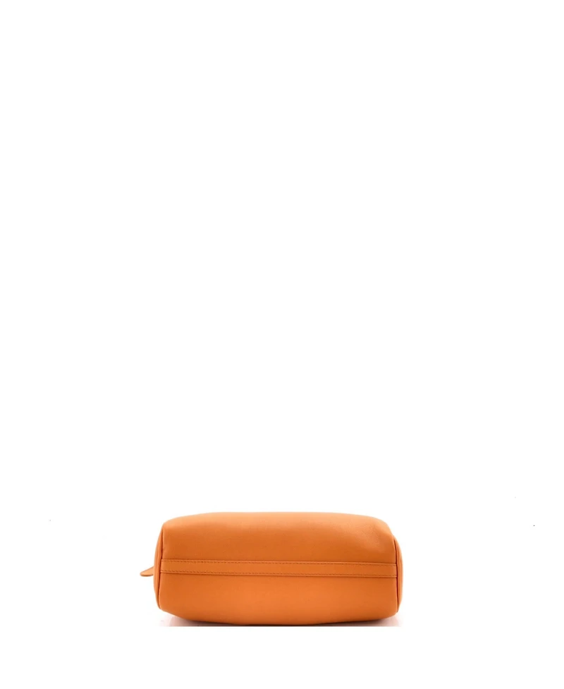 Pre-Owned Prada Zip Buckle Pouch Shoulder Bag Leather