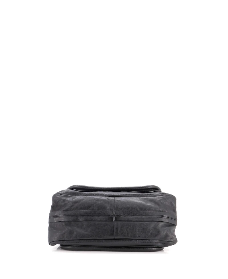 Pre-Owned Chloe Medium Paraty Top Handle Bag Leather