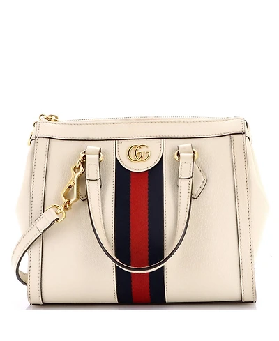 Pre-Owned Gucci Small Ophidia Top Handle Tote Leather