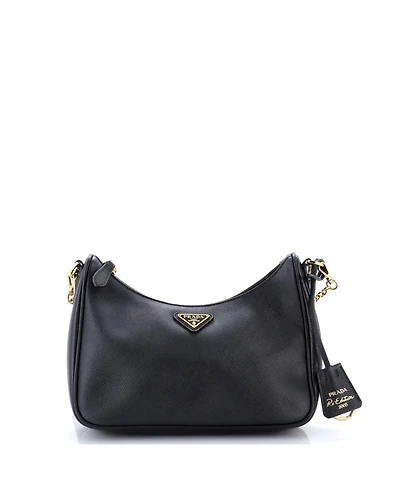 Pre-Owned Prada Small Re-Edition 2005 Shoulder Bag Saffiano Leather
