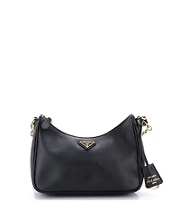 Pre-Owned Prada Small Re-Edition 2005 Shoulder Bag Saffiano Leather