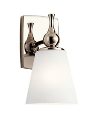 Kichler Cosabella 10 1/2" High Polished Nickel Wall Sconce