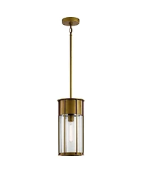 Kichler Camillo 17 1/2"H Natural Brass Outdoor Hanging Light