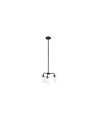 Kichler Braelyn 17 3/4" Industrial 3-Light Oiled Bronze Chandelier