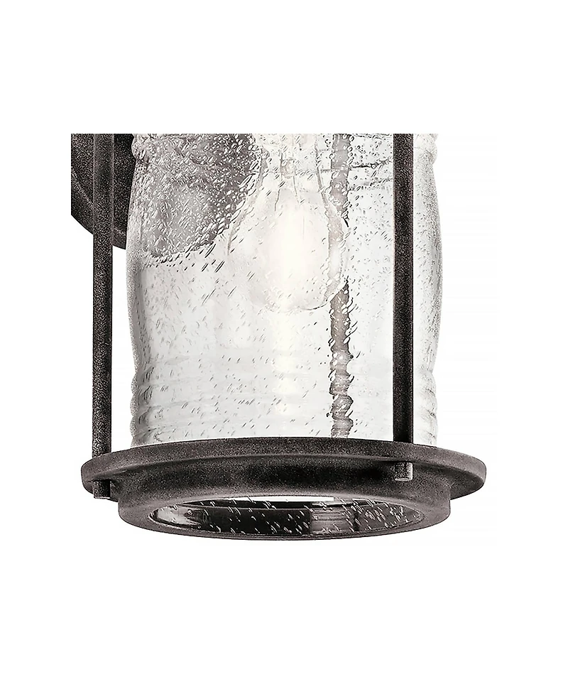 Kichler Ashland Bay 13 1/2" High Zinc Outdoor Wall Light