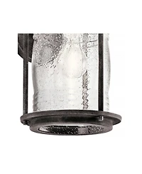 Kichler Ashland Bay 13 1/2" High Zinc Outdoor Wall Light