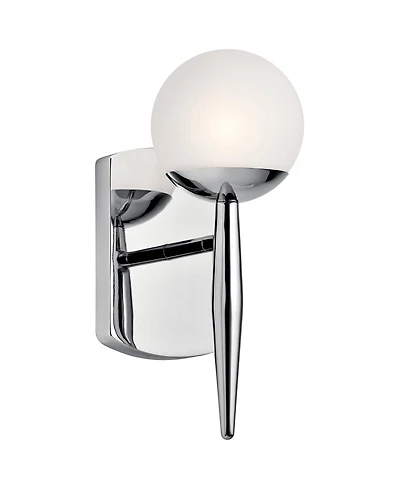 Kichler Jasper 11 1/2" High Chrome Wall Sconce
