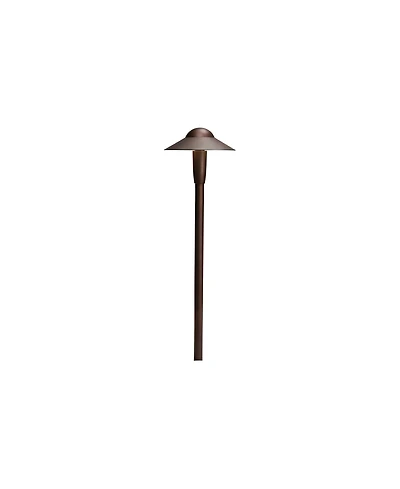Kichler 22" High 2700K Led Bronze 6" Dome Path Light