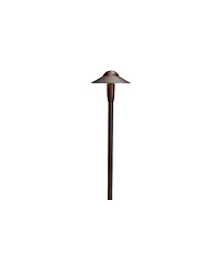 Kichler 22" High 2700K Led Bronze 6" Dome Path Light