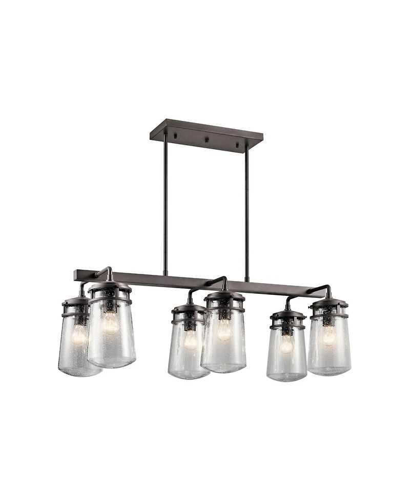 Kichler Lyndon 36 3/4" Wide Bronze Kitchen Island Light Chandelier