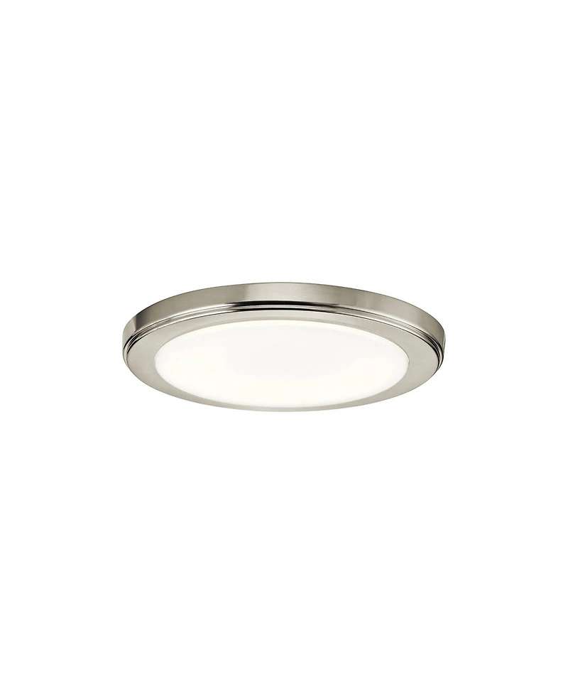 Kichler Zeo 10" Wide Round Brushed Nickel3000K Led Ceiling Light