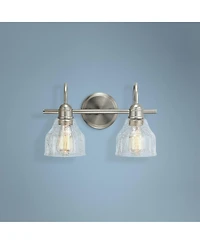 Kichler Avery 9 1/4" High Brushed Nickel 2-Light Wall Sconce