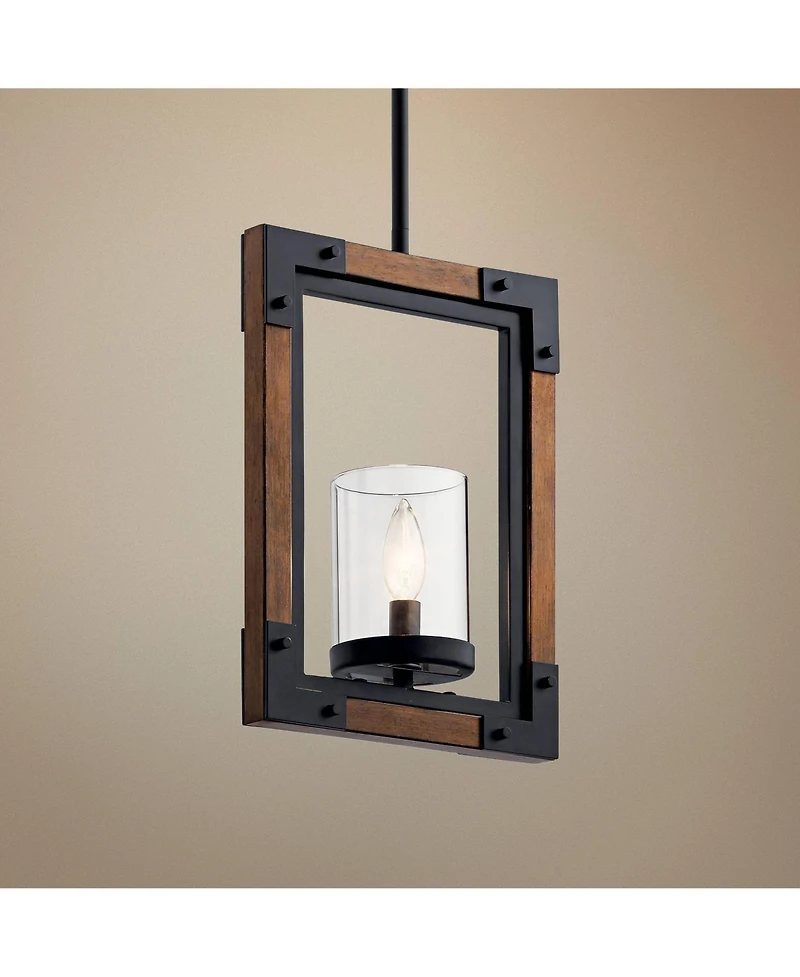 Kichler Marimount 10 1/2" Wide Auburn Stained Mini Pendant