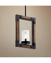 Kichler Marimount 10 1/2" Wide Auburn Stained Mini Pendant