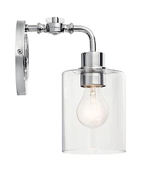 Kichler Gunnison 10" High Chrome Metal Wall Sconce