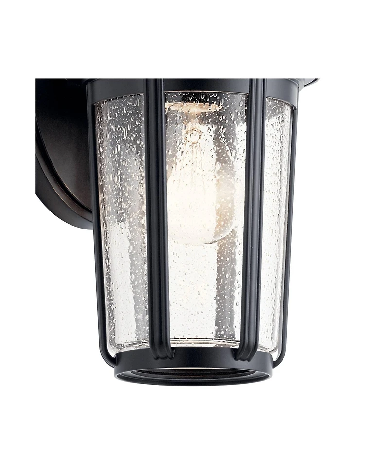 Kichler Fairfield 11" High Black Outdoor Wall Light