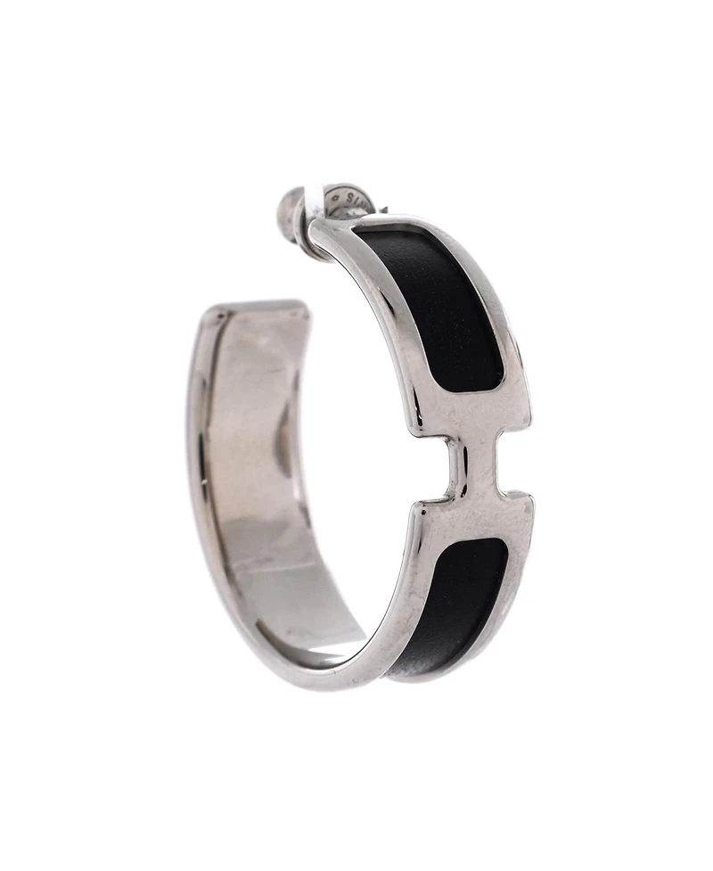 Pre-Owned Hermes Olympe Hoop Earrings