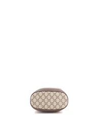 Pre-Owned Gucci Small Ophidia Bucket Bag Gg Coated Canvas