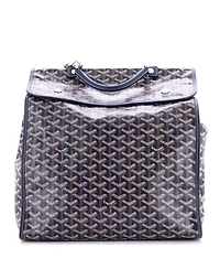 Pre-Owned Goyard Saint Leger Briefcase Backpack Coated Canvas