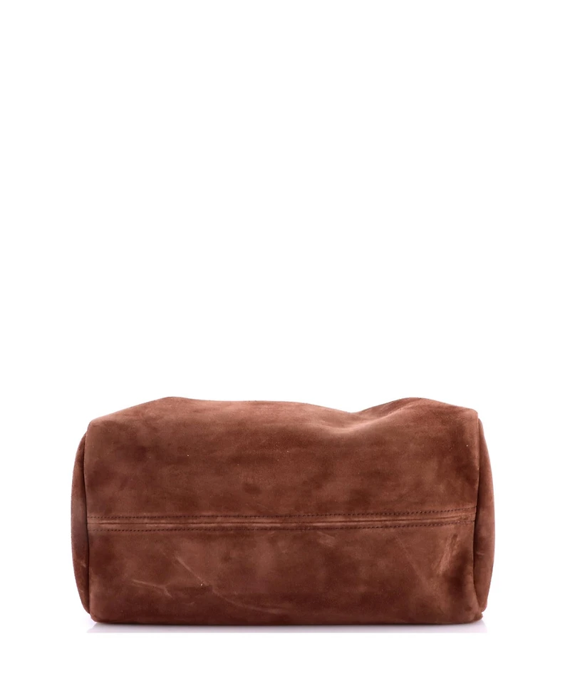 Pre-Owned Prada Small Duffle Bag Suede