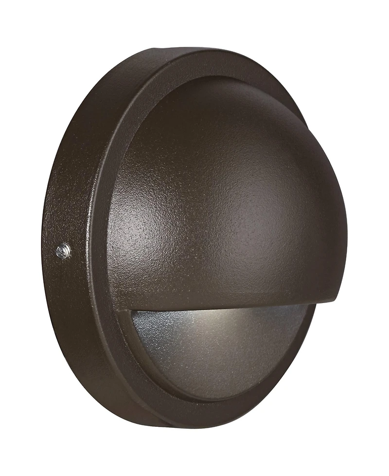 Kichler Architectural Bronze Half Moon Step or Deck Light