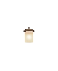 Kichler Hendrik 5 1/2" Wide Bronze and Umber Glass Mini Pendant Light