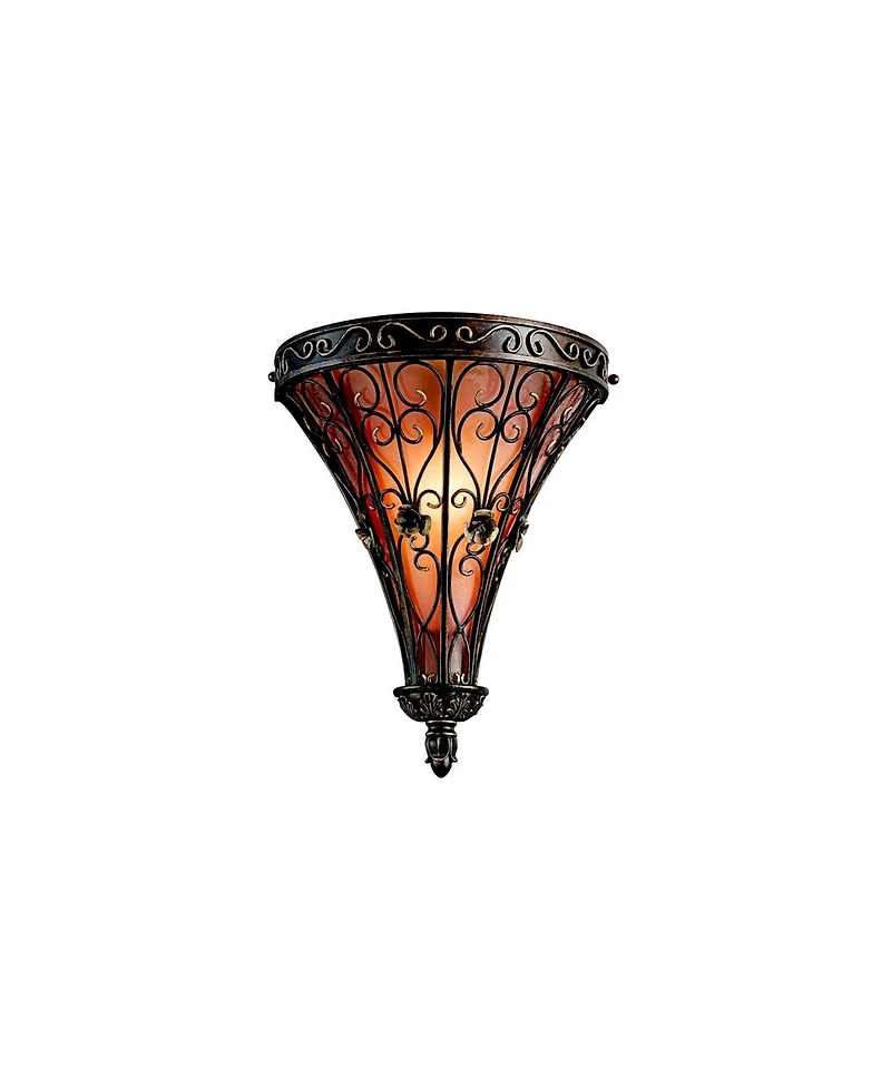 Kichler Marchesa 14 3/4" High Terrene Bronze Wall Sconce