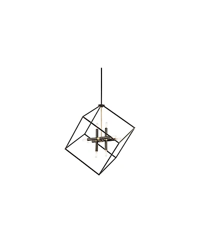 Kichler Cartone 25 1/2" Wide Modern Geometric Bronze Pendant Light
