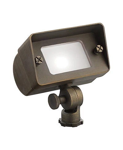 Kichler Landscape 4 1/2" Wide Brass Accent Flood Light