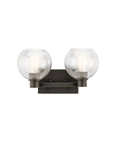 Kichler Harmony 8 1/4" High Olde Bronze 2-Light Wall Sconce