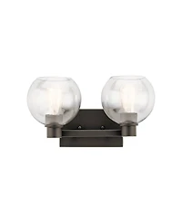 Kichler Harmony 8 1/4" High Olde Bronze 2-Light Wall Sconce