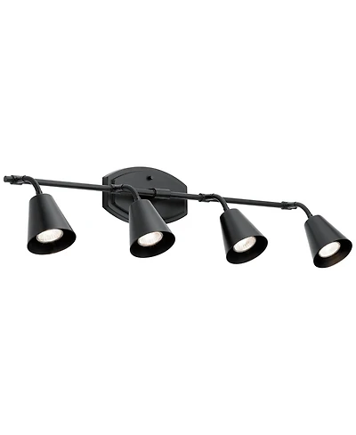 Kichler Sylvia 4-Light Black Track Fixture