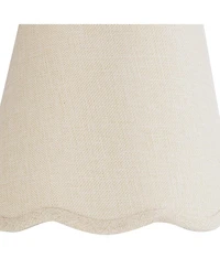 Springcrest Mylie Off-White Empire Lamp Shade 4x6x5.5 (Clip-On) Set of