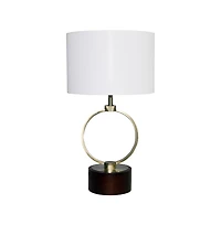 10" Bedroom Table Lamp Nordic Home Creative Romantic Warm Metal Study Room Desk Bedside Lamp